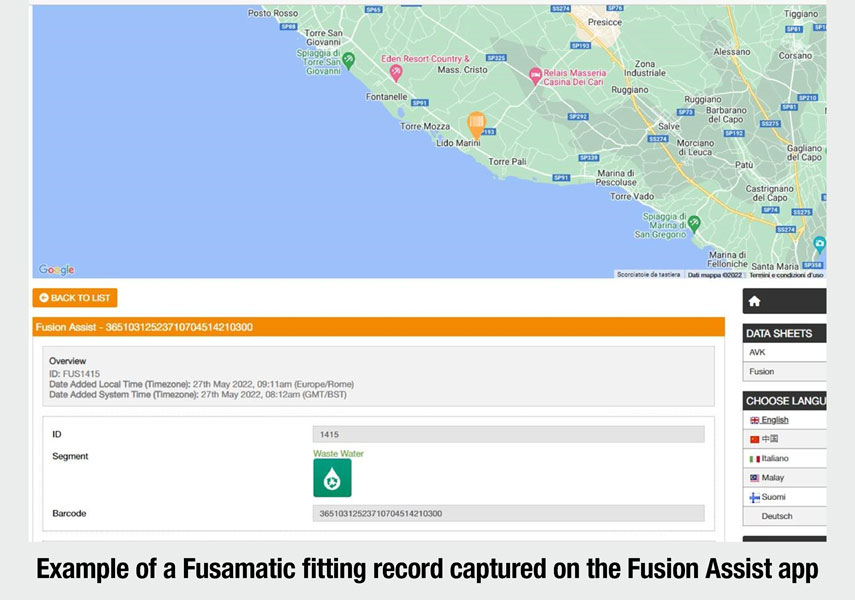 Fusion Assist Locations Italy