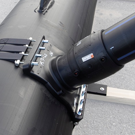 Fusion Branch Saddle on Diffusor for mine