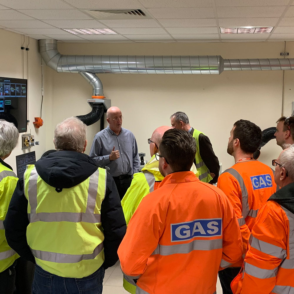 Yorkshire Gas Association visit ControlPoint