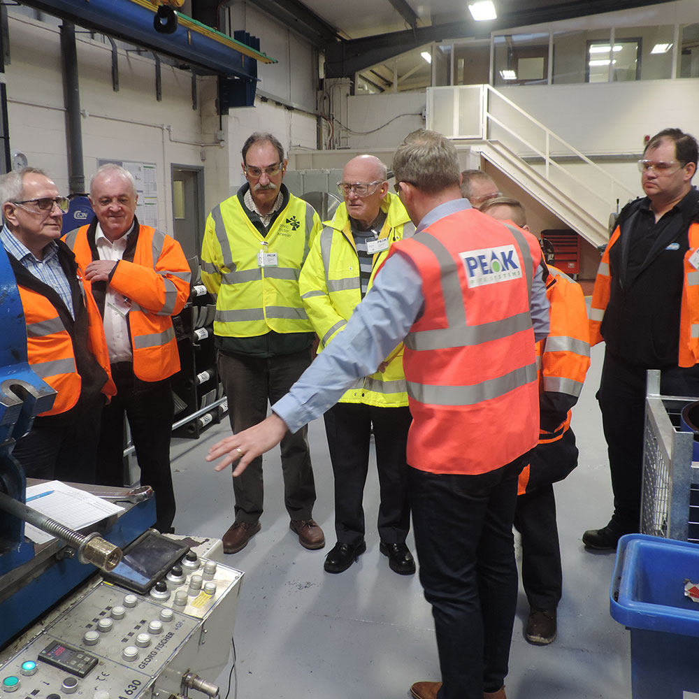 Yorkshire Gas Association visit Peak Pipe Systems