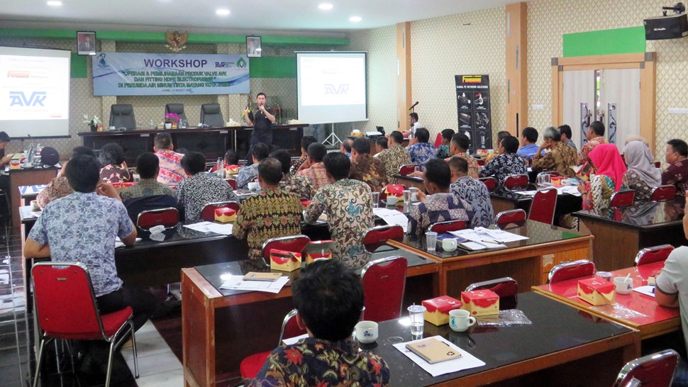 AVK Fusion Indonesia Nusantara Tour at PDAM Tirta Mayang