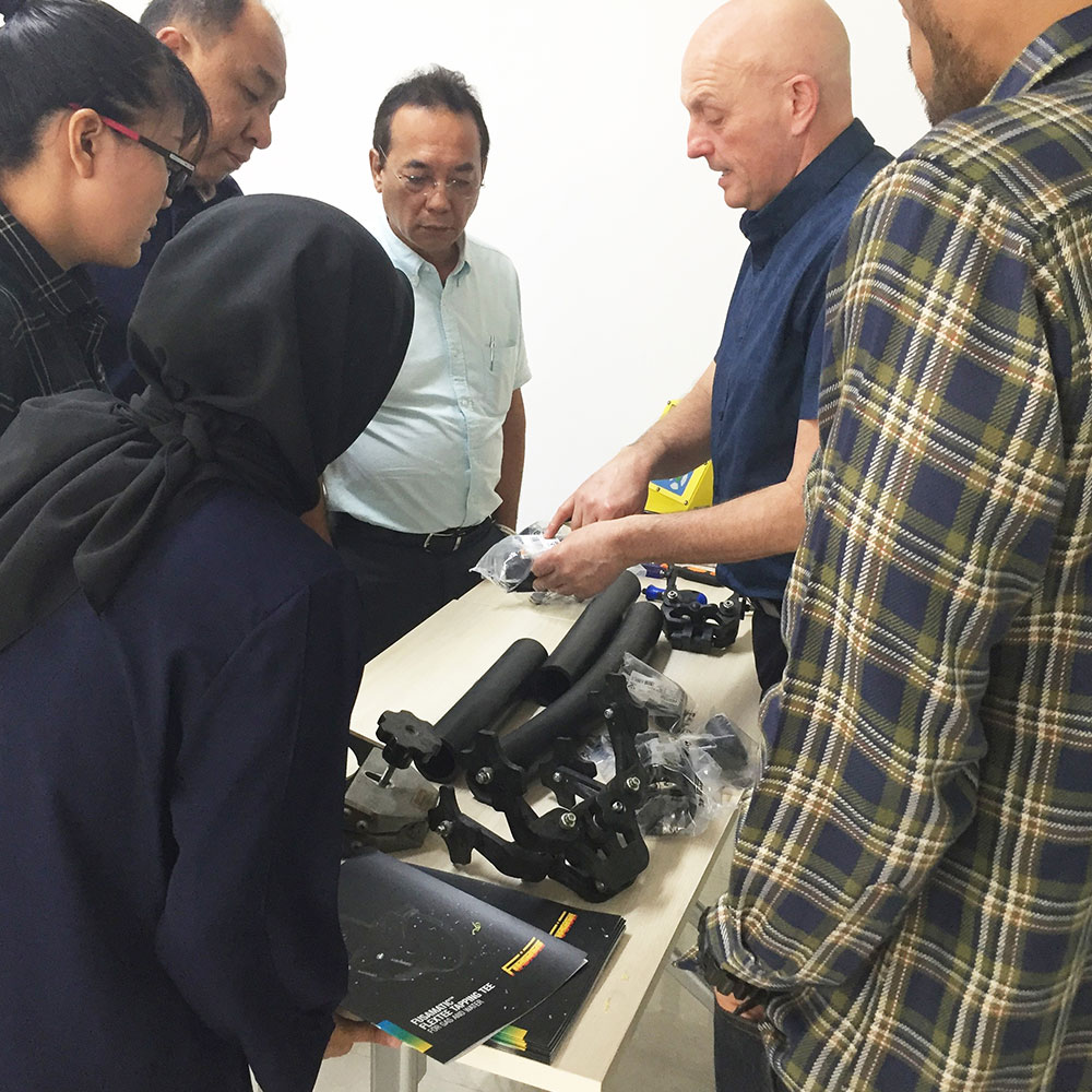 David Clayton delivers best practice electrofusion training to AVK Fusion Indonesia 