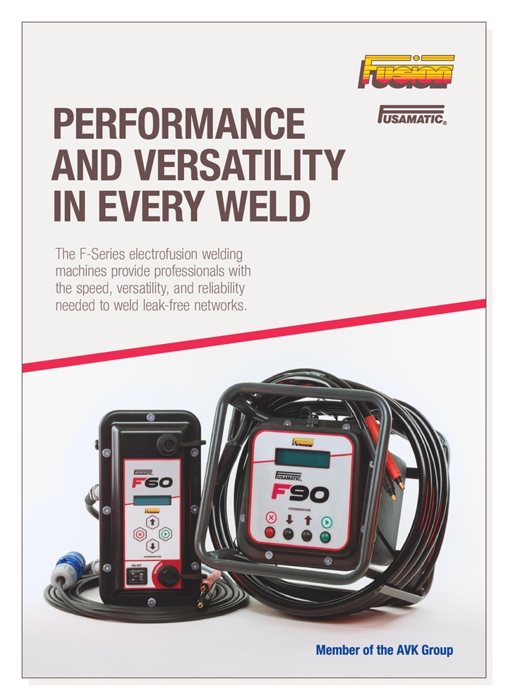 F-Series Electrofusion Welding Machines