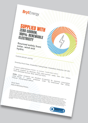 Fusion Renewable Certificate