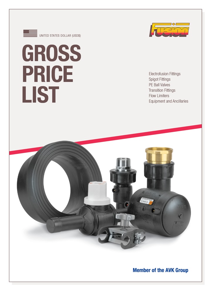 Gross Price List USD 