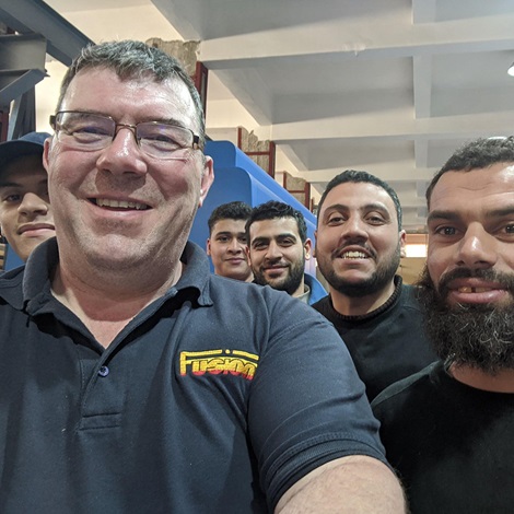 Ian Gilthorpe with ACE Plastics