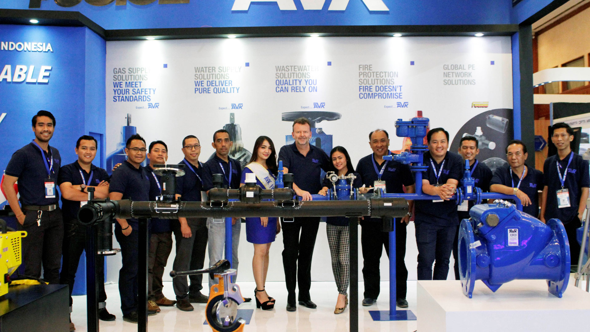 AVK Fusion Indonesia IWWEF 2019 Exhibition