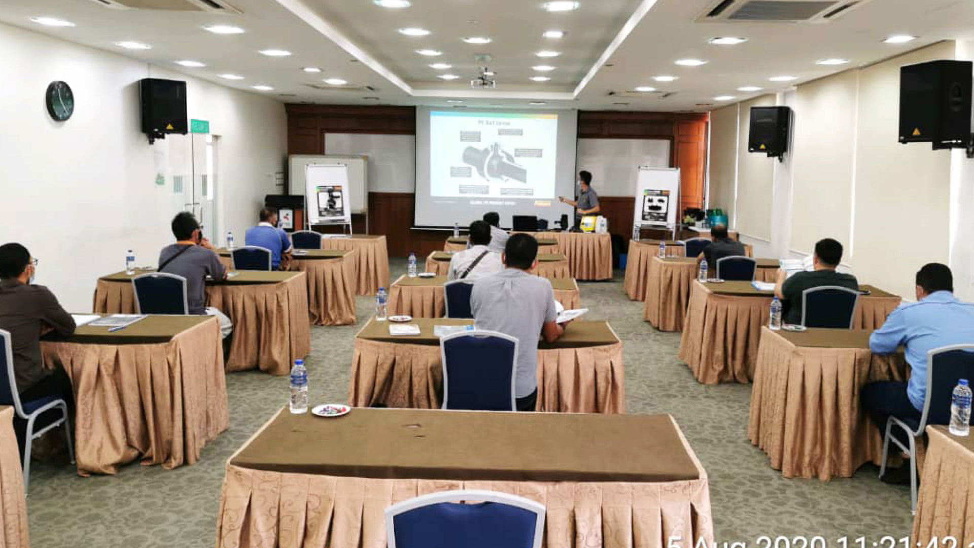 Ranhill SAJ receive product and training from Fusion Malaysia 