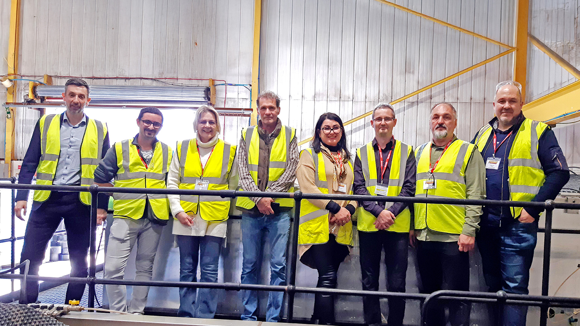 European Distributors Visit Technical Laboratory