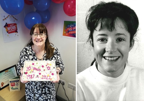 Patsy Gilthorpe 35 years at Fusion